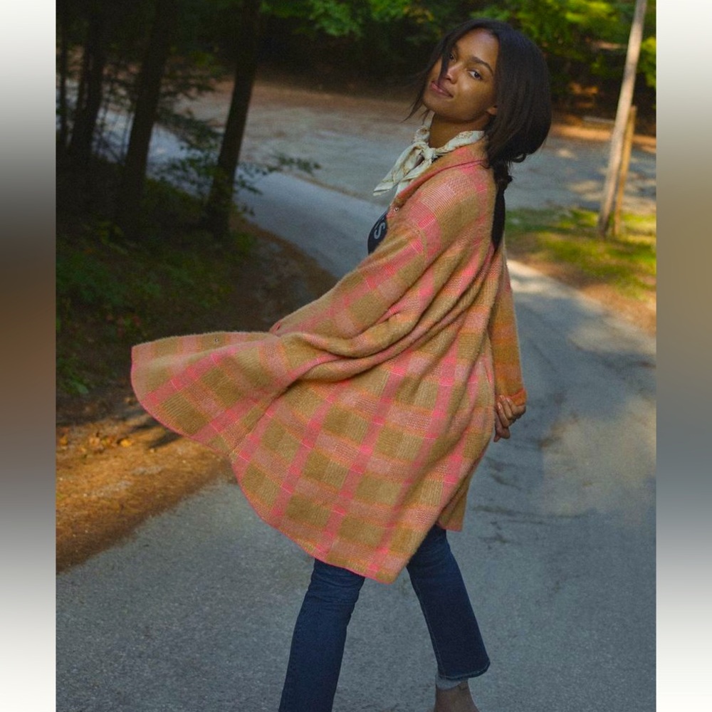 Anthropologie Pilcro Eliza Eyelash Sweater Jacket